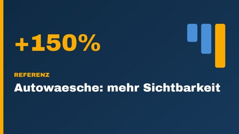 Autowaesche: mehr Stammkunden durch Sichtbarkeit 1