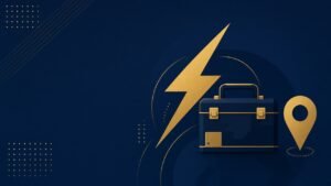Lokales SEO für Elektriker – Blitz, Werkzeugkasten und Standort